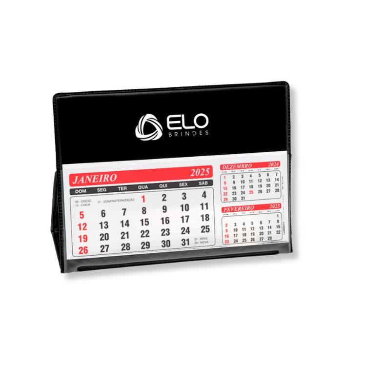 Calendário de Mesa Promocional Bruno Personalizado