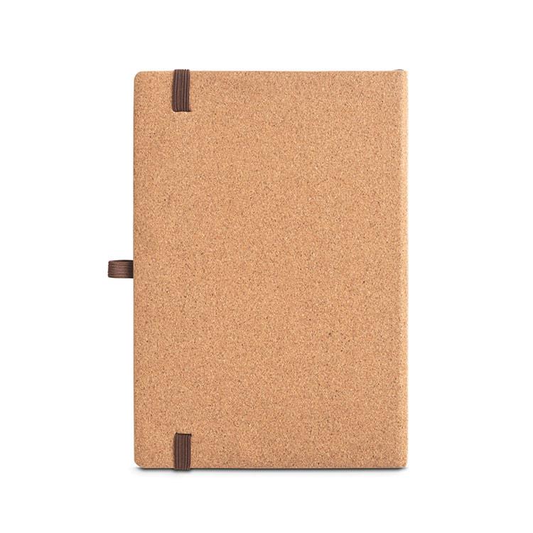 Caderno A5 Personalizado com Capa de Bambu e Cortiça